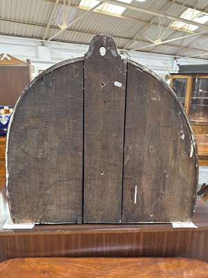 Lot 387 - Joined oak mural cupboard