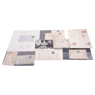 Lot 203 - Victorian envelopes and ephemera
