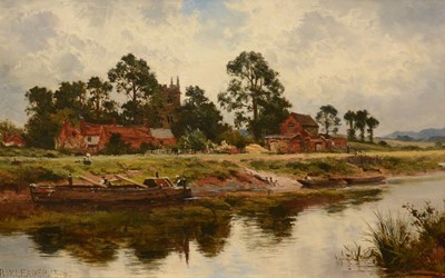 Lot 292 - Benjamin Williams Leader, Nr Burrows Cross, Guildford, and Kempsey Church on the Severn
