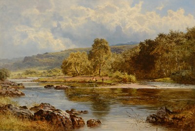 Lot 295 - Benjamin Williams Leader, On the Llugwy, North Wales