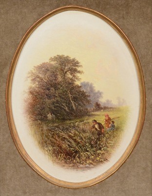 Lot 300 - Walter Heath Williams, Figures in the reeds