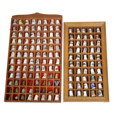Lot 60 - Large and extensive collection of thimbles