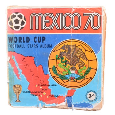 Lot 217 - A World Cup Mexico 1970 Panini football sticker album
