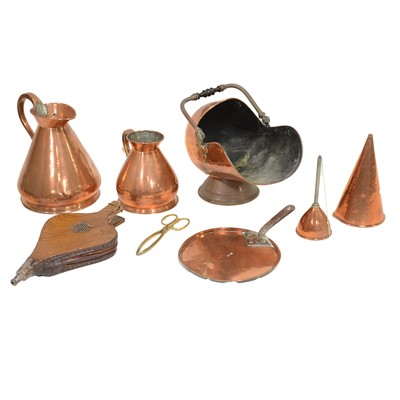 Lot 202 - Large quantity of copperware