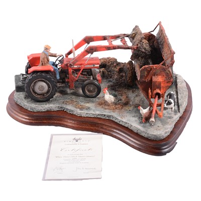 Lot 8 - Border Fine Arts, 'Where There's Muck There's Money?'