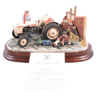 Lot 24 - Border Fine Arts, 'Like Father, Like Son'