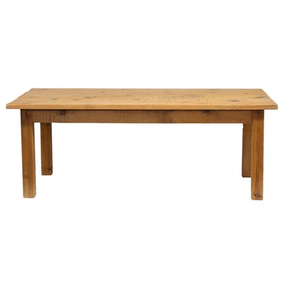 Lot 289 - Large pine kitchen table