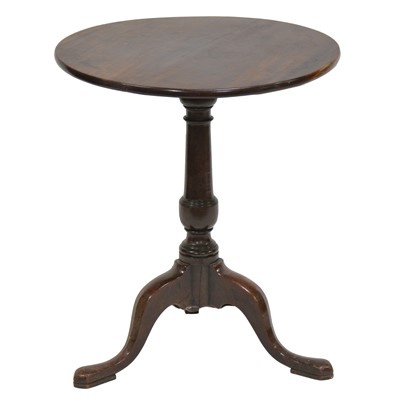 Lot 350 - Georgian mahogany tripod table