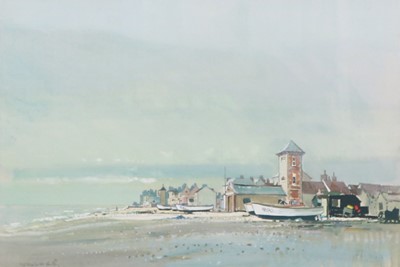 Lot 348 - Robert King, Low tide, Norfolk