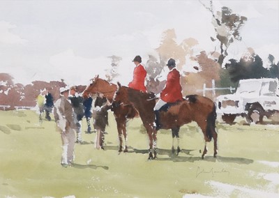 Lot 275 - John Sankey(?), Pink coats