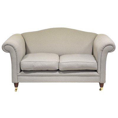 Lot 367 - Contemporary Laura Ashley two-seat sofa