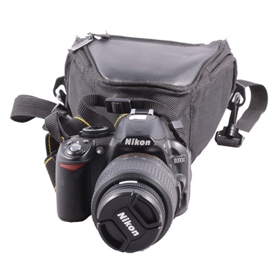 Lot 145 - Nikon D3100 DSLR with kit lens