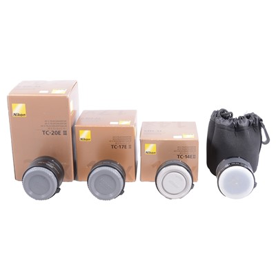 Lot 167 - 4 Nikon Teleconverters