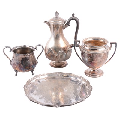 Lot 109 - Collection of silver-plated wares.