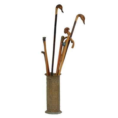 Lot 362 - Collection of walking sticks