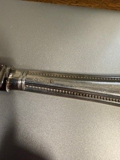 Lot 137 - Canteen of bead edge cutlery, twelve place setting