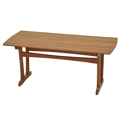 Lot 366 - Craftsman-made teak occasional table, Cotswold School