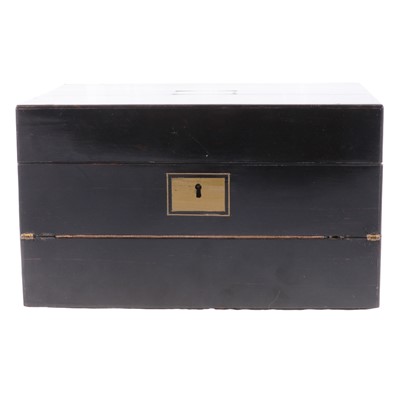 Lot 106 - Victorian coromandel vanity case