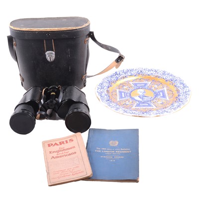 Lot 105 - Two French jigsaws and other items