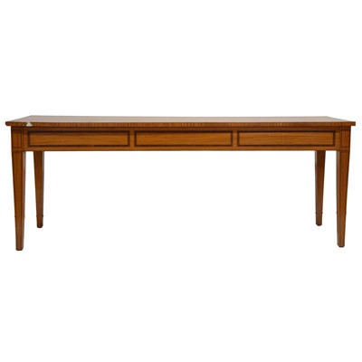 Lot 356 - Victorian satinwood console table