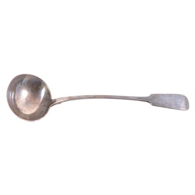 Lot 198 - Victorian Irish silver ladle