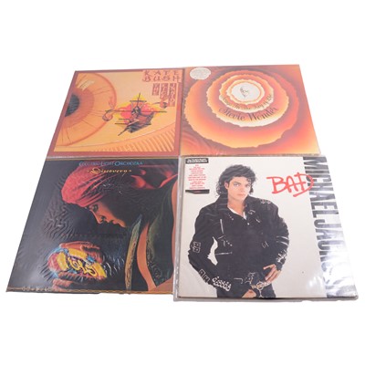Lot 201 - One box of LP and 45s vinyl records, mostly 1980s Pop