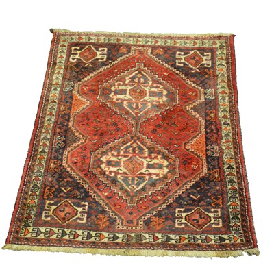 Lot 401 - Two Hamadan rugs