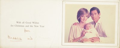 Lot 32 - Royal Interest; King Charles III then HRH Prince Charles, and Princess Diana