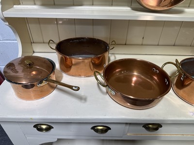 Lot 137 - Quantity of Victorian and later copper