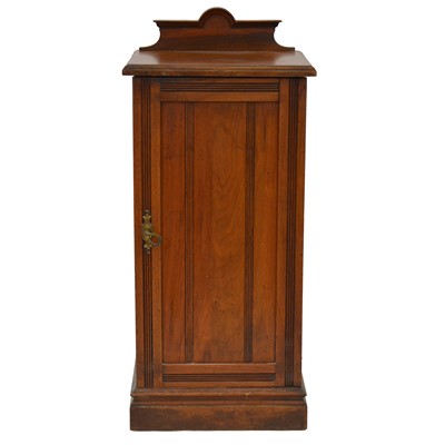 Lot 448 - Victorian walnut pot cupboard
