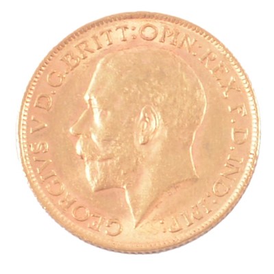Lot 138 - A Gold Full Sovereign Coin, George V 1911.