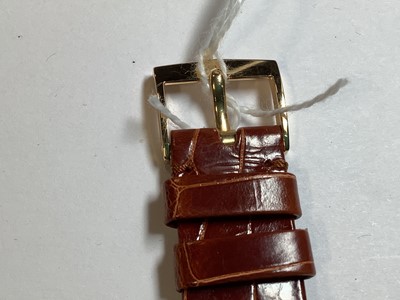 Lot 418 - Patek Philippe - a gentleman's 18 carat yellow gold wristwatch.
