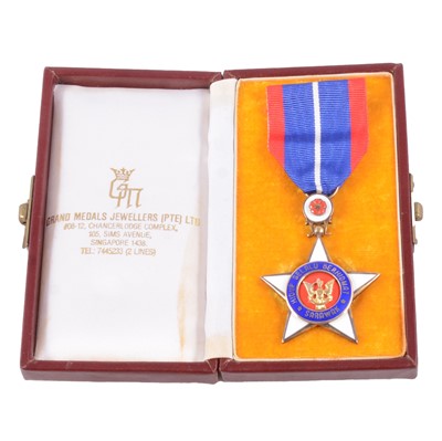 Lot 208 - Malay medal; Order of The Star of Sarawak