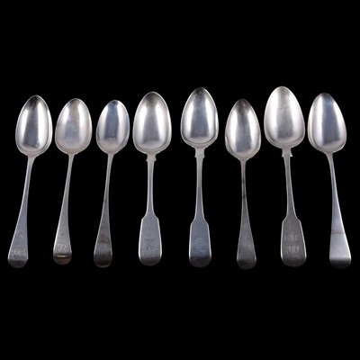 Lot 191 - Quantity of silver table spoons