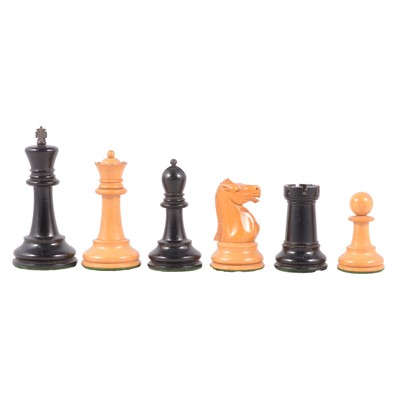 Lot 102 - J Jaques, The Staunton Chessmen, tournament set