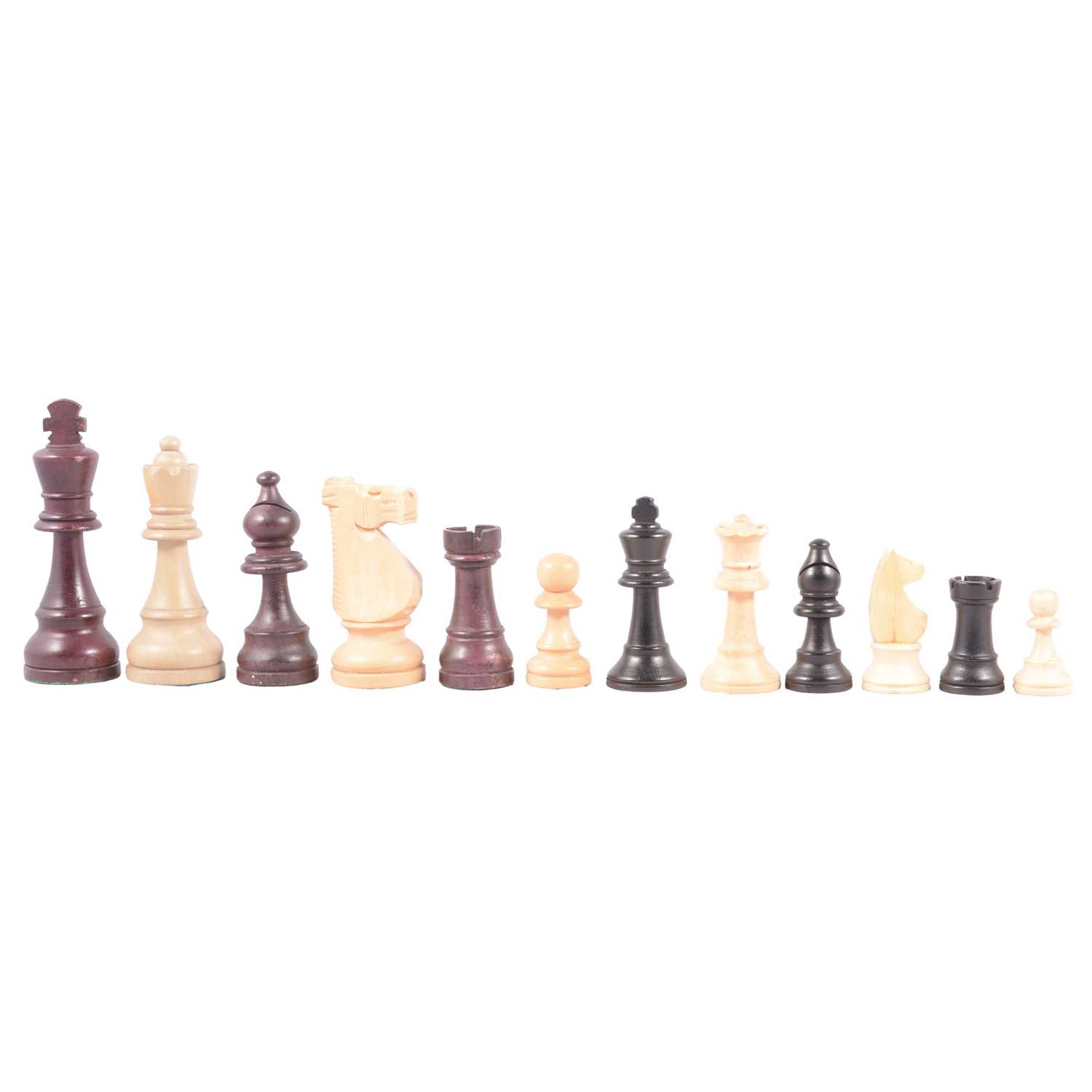 Lot 87 - Two French(?) chess sets