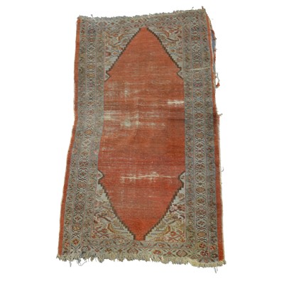 Lot 361 - Mahal pattern rug and a pair of rugs