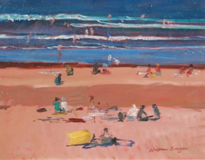Lot 319 - William Bowyer, Beach scene