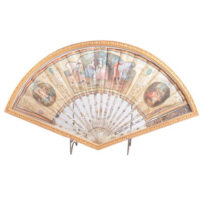 Lot 101 - Two French fans