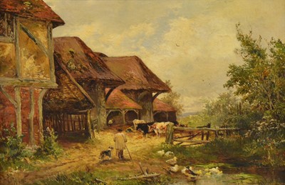 Lot 239 - N M Page, Farmyard