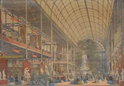 Lot 255 - The Great Industrial Exhibition of 1851 Crystal Palace, two prints