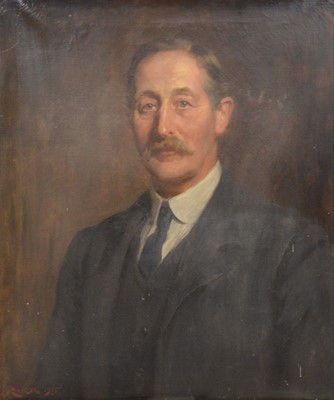 Lot 370 - Hugh Goldwin Riviere, Portrait of George Arthur Rimington, Chairman of Quarter Sessions