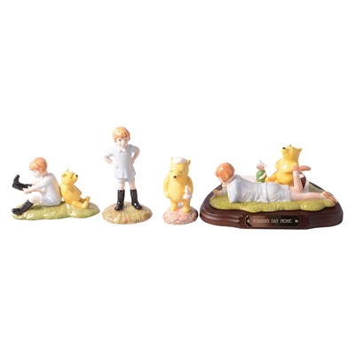 Lot 65 - Collection of Royal Doulton Winnie The Pooh figures, boxed