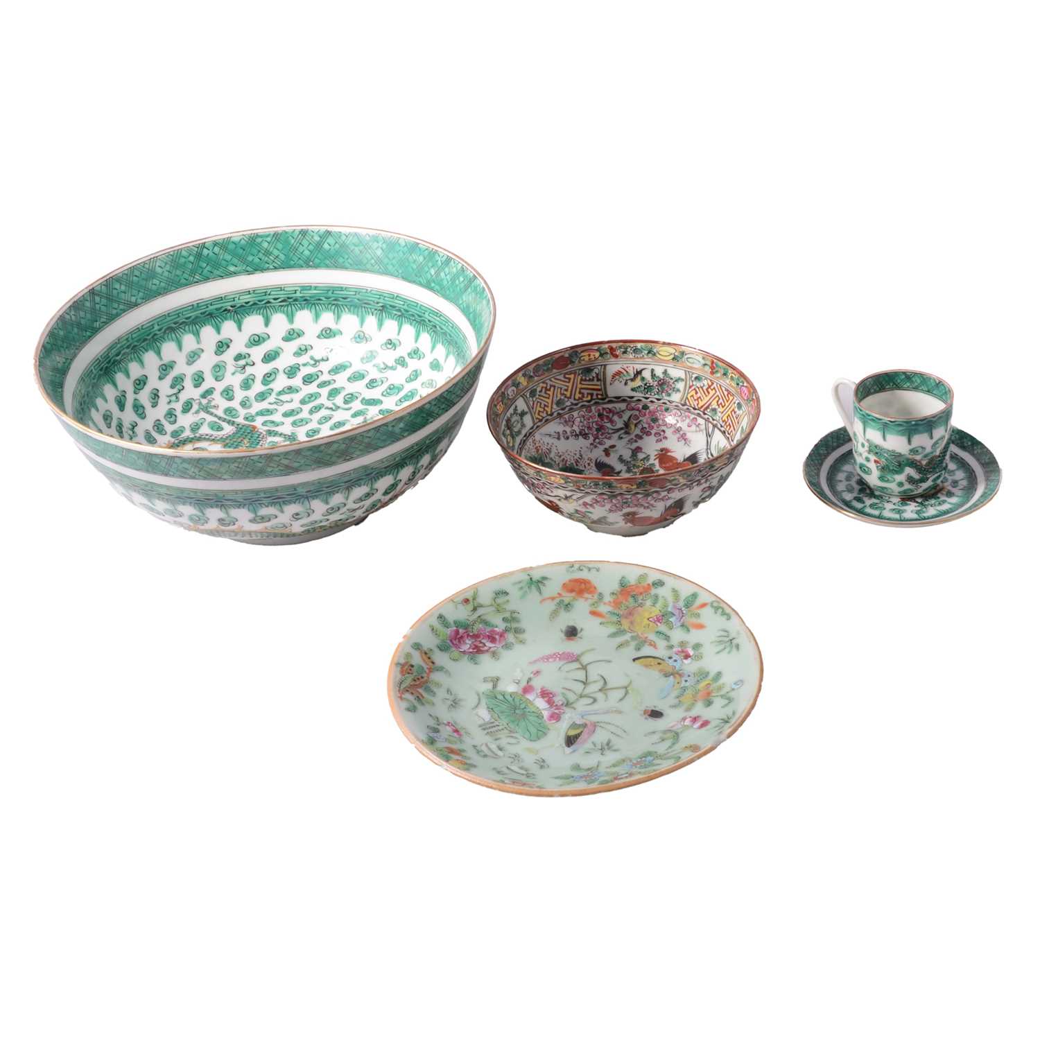 Lot 30 - Quantity of Chinese ceramics and porcelain