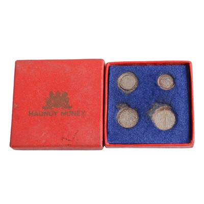Lot 269 - Maundy Money, four coin set