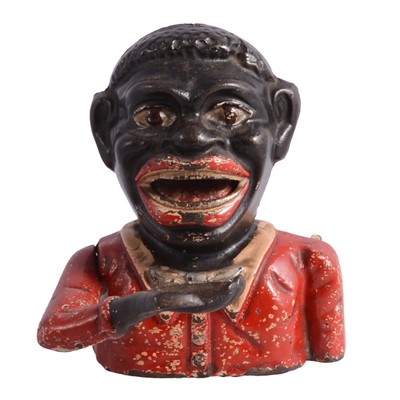 Lot 85 - Cast iron “Jolly” money bank
