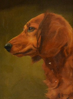 Lot 337 - Gustave Lorincz, Red setter