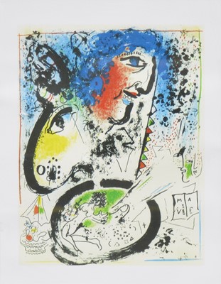 Lot 369 - After Marc Chagall, Self portrait