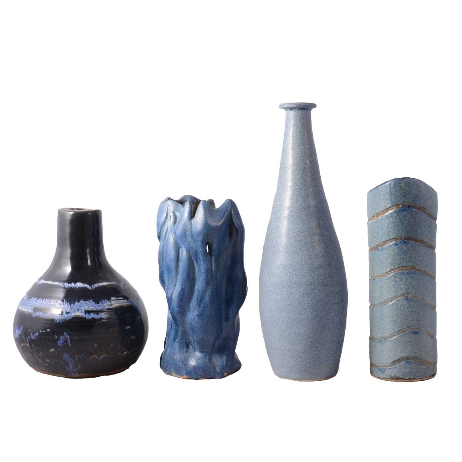 Lot 51 - A collection of studio pottery ceramics by Hannah Keller