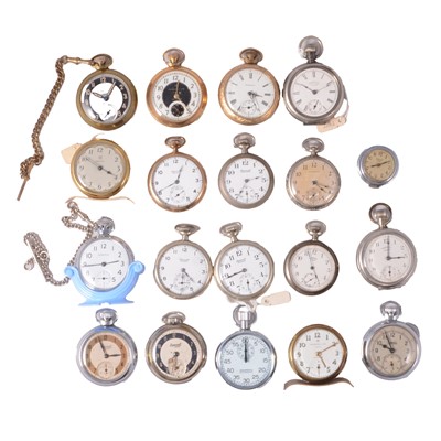 Lot 1145 - Nineteen Ingersoll pocket watches